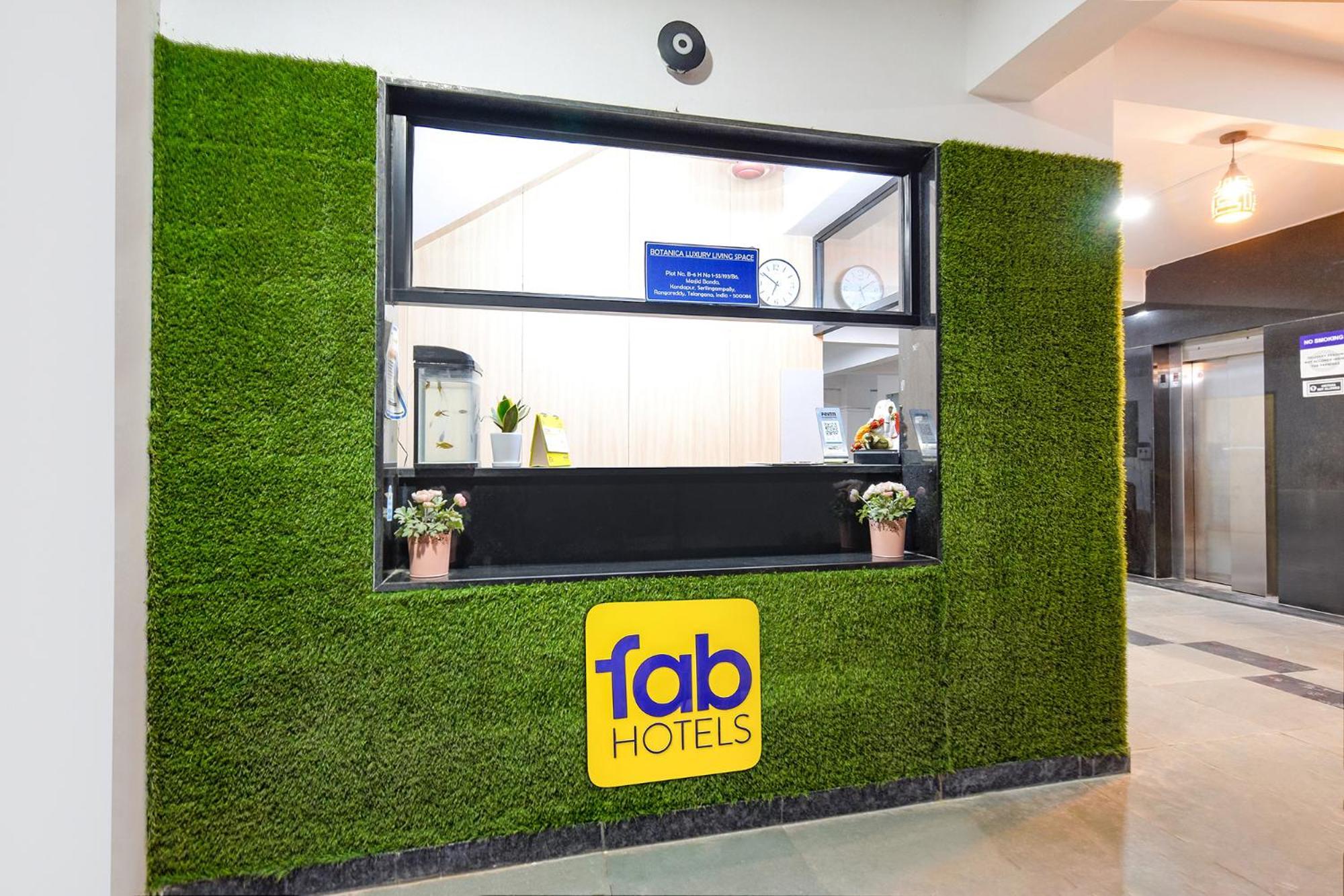 Fabhotel The Botanica - Nr Hyderabad Central University, Kondapur Kondapur  Екстериор снимка